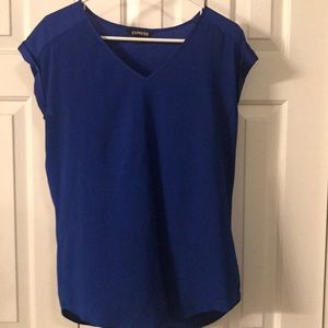 Express Royal Blue Top